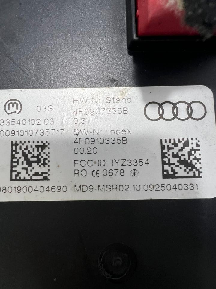 Audi A6 4F Elektronisches Modul Steuergerät 4F0907335B – Bild 3