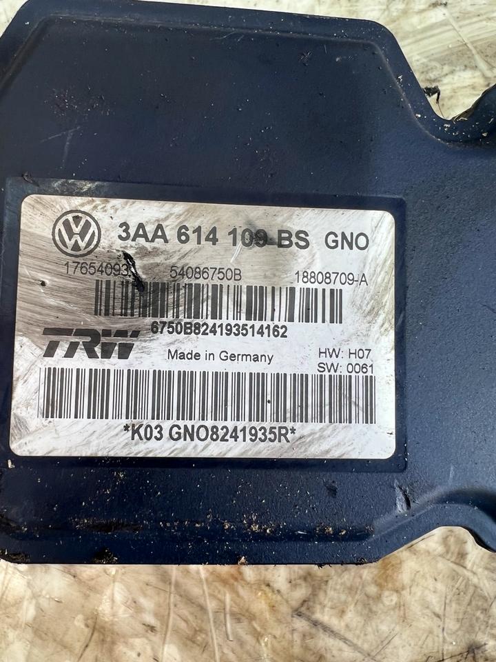 VW Passat B7 3C Alltrack ABS Block ESP Steuergerät 3AA614109BS – Bild 3