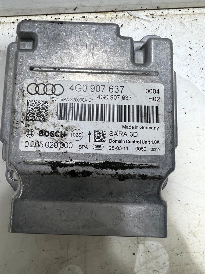 Audi A6 4G Beschleunigungssensor Drehrate Steuergerät 4G0907637 – Bild 3