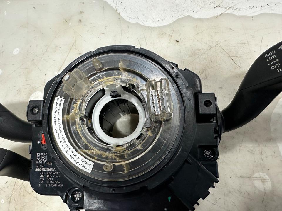 Audi A6 4G Schleifring Lenkstock Blinker Kombischalter 4G0953568A – Bild 3