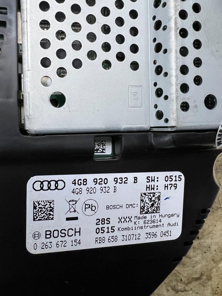 Audi A6 4G Tacho Tachometer Kombiinstrument 4G8920932B – Bild 6