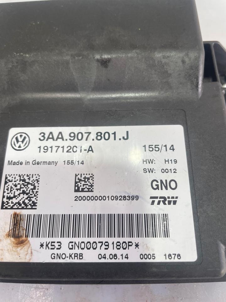 Audi Q3 8U Steuergerät Parkbremse Feststellbremse 3AA907801J – Bild 3