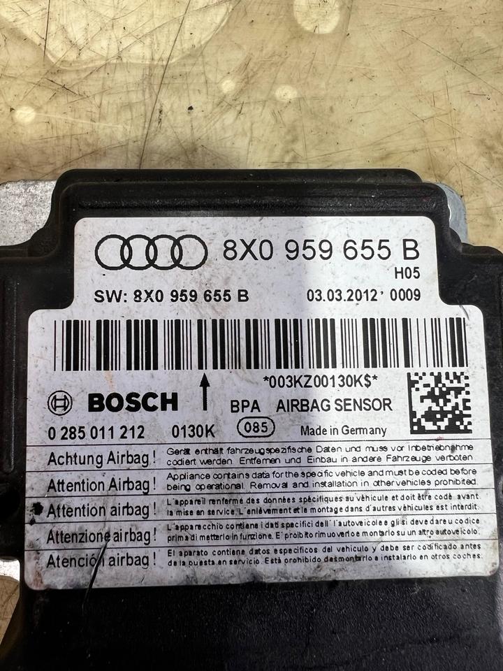 Audi A1 8X Airbagsteuergerät Steuergerät 8X0959655B – Bild 3