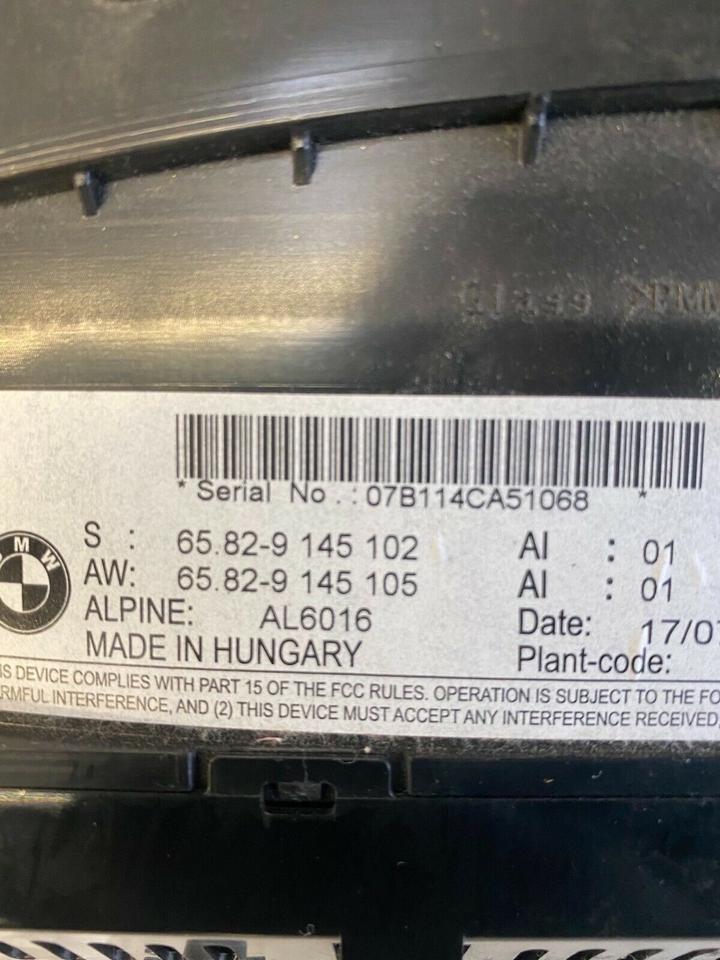 BMW 5er E60 E61 LCI Display Bildschirm Navi 9145102 – Bild 7