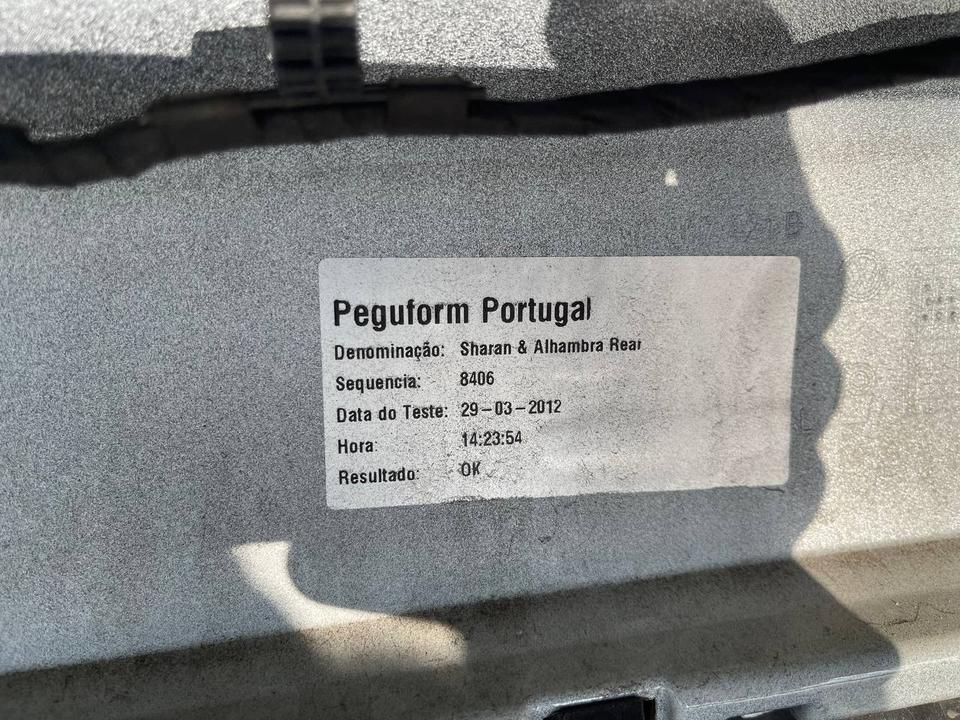 VW Sharan 7N Stoßstange Heckschürze Hinten LB9A – Bild 11