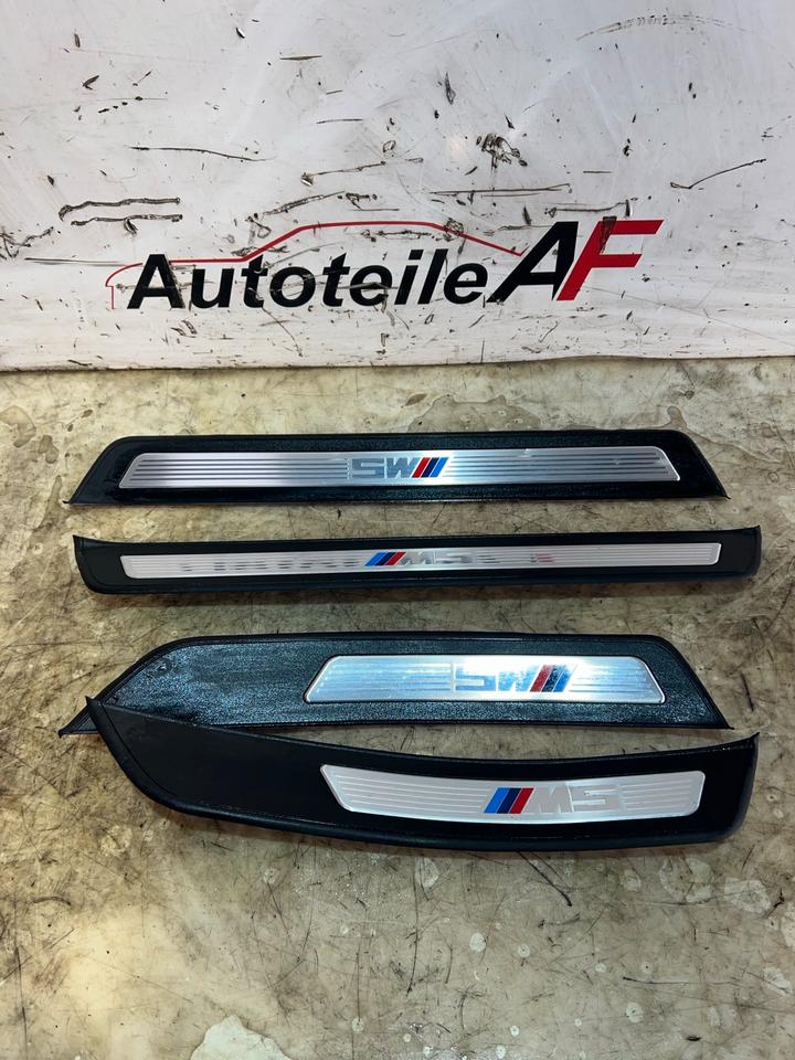 BMW 5er F10 M5 Türleisten Einstiegsleisten Blenden Vorne-Hinten