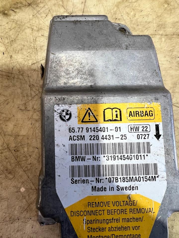 BMW 5er E60 E61 Airbagsteuergerät Steuergerät 9145401 – Bild 3