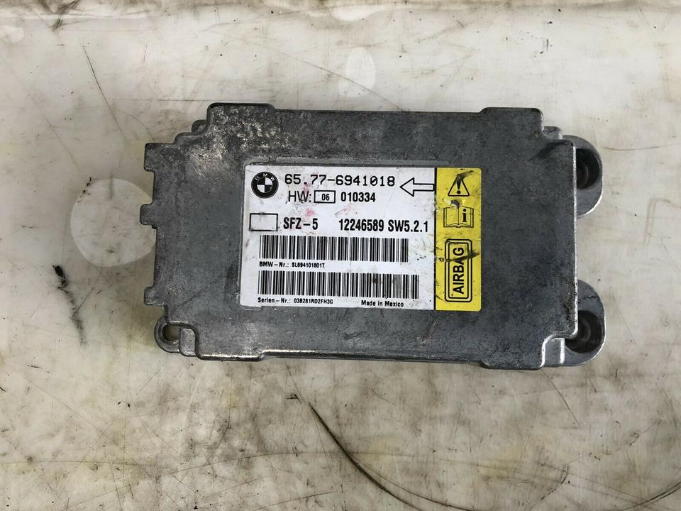 BMW 5er E60 E61 Airbag Steuergerät Steuermodul 6941018 – Bild 2
