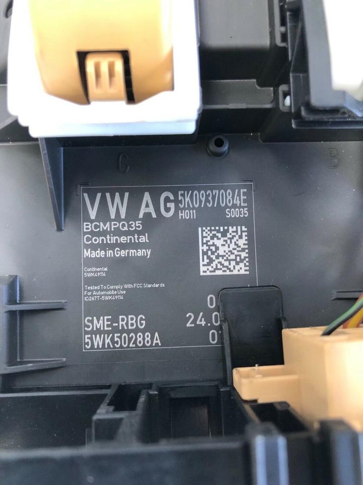 Audi VW Golf Touran Komfortsteuergerät Steuergerät 5K0937084E – Bild 4