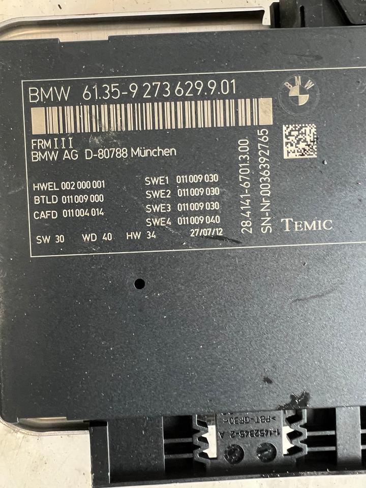 BMW 5er F10 F11 Fußraummodul Lichtmodul 9273629 – Bild 3