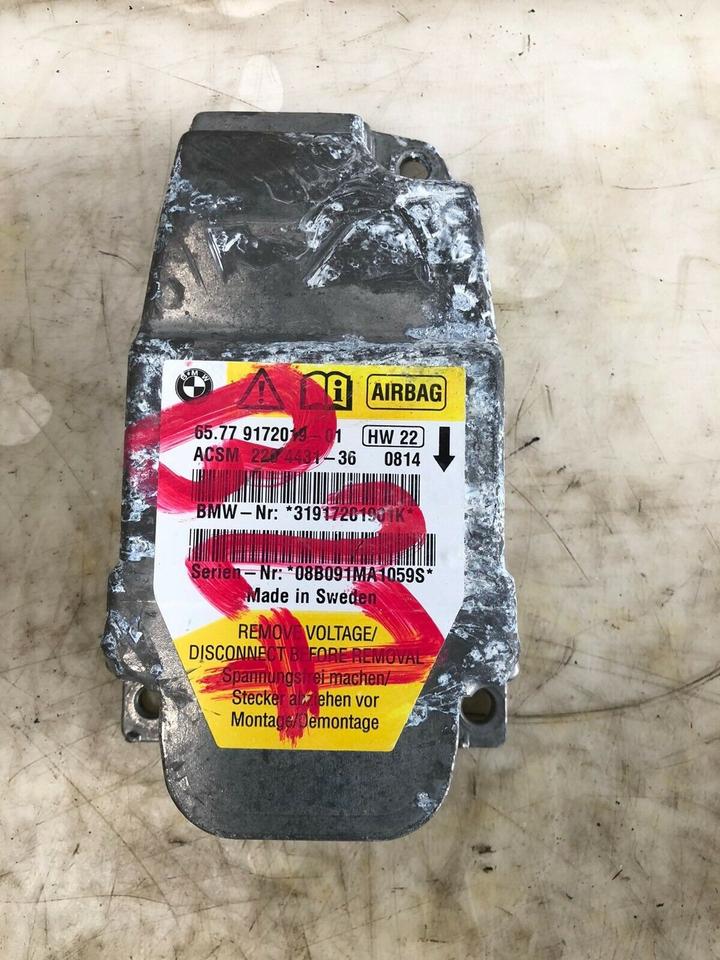 BMW 5er E60 E61 Airbagsteuergerät Airbag Steuergerät 9172019 – Bild 7