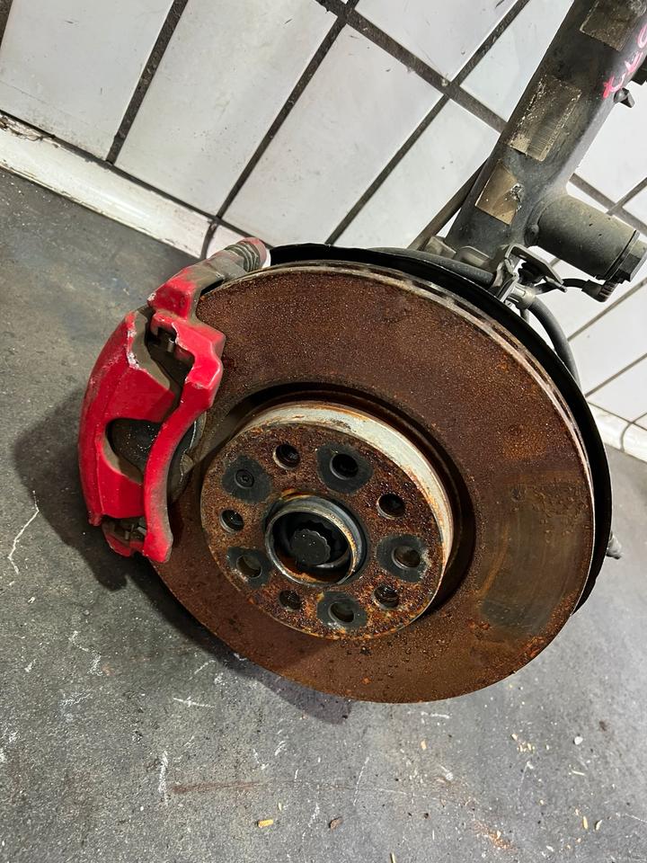 VW Golf 7 VII GTI Achsschenkel Radnabe Stoßdämpfer Vorne – Bild 3