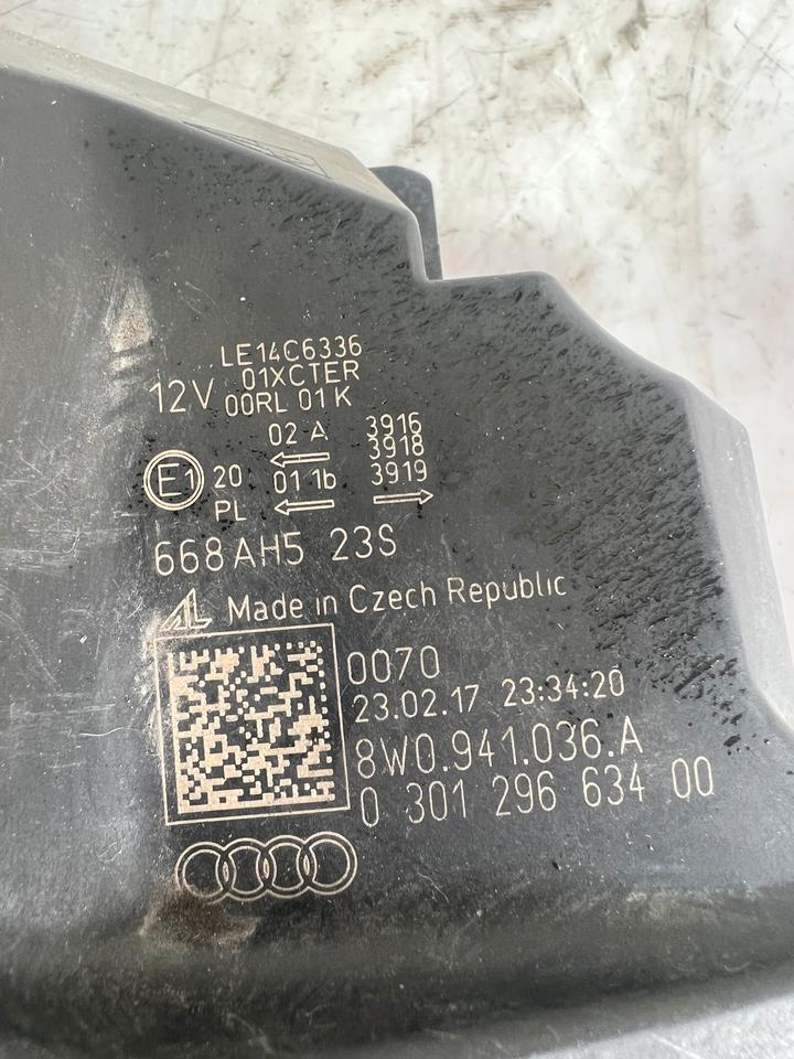 Audi A4 B9 8W Voll LED Xenon Scheinwerfer Vorne Links – Bild 8