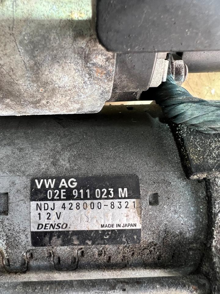 VW Audi Golf 5 6 A3 Q3 Passat TT Eos Starter Anlasser 02E911023M – Bild 4