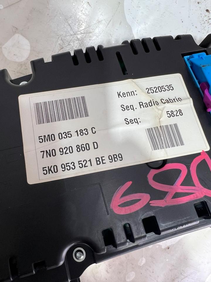 VW Sharan 7N Tacho Tachometer Kombiinstrument 7N0920860D – Bild 5