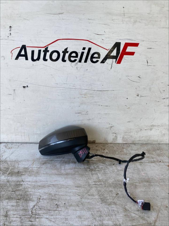 Audi A3 8V Außenspiegel Spiegel Vorne Rechts LY1P