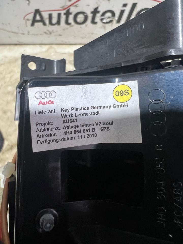 Audi A8 4H Mittelkonsole Blende Aschenbecher Ascher 4H0864051B – Bild 5