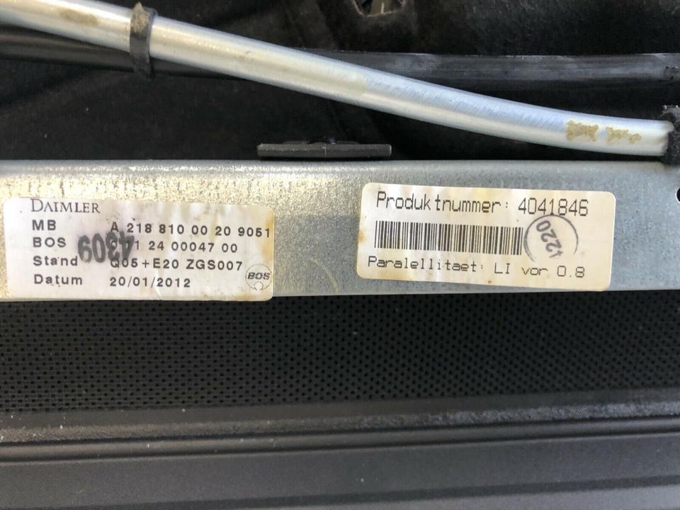 Mercedes CLS W218 Hutablage Sonnenrollo A2188100020 – Bild 13