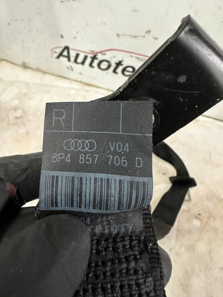 Audi A3 8P Sicherheitsgurt Rechts Links 8P4857705 8P4857706 – Bild 11