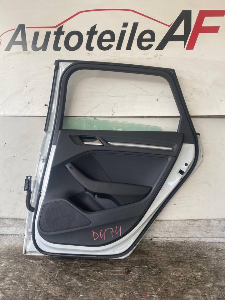 Audi A3 8V Sportback Tür Hinten Rechts Komplett LS9R – Bild 12
