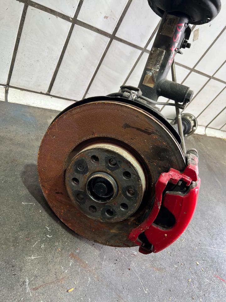 VW Golf 7 VII GTI Achsschenkel Radnabe Stoßdämpfer Vorne – Bild 12