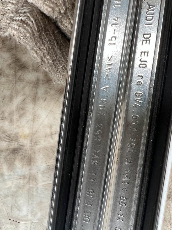 Audi A3 8V Dachfensterleisten Rechts Links 8V4853704 8V4853703 – Bild 5