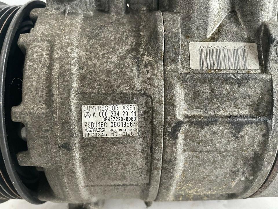 Mercedes SLK CLK R170 W210 Klimakompressor Komoressor A0002342911 – Bild 5