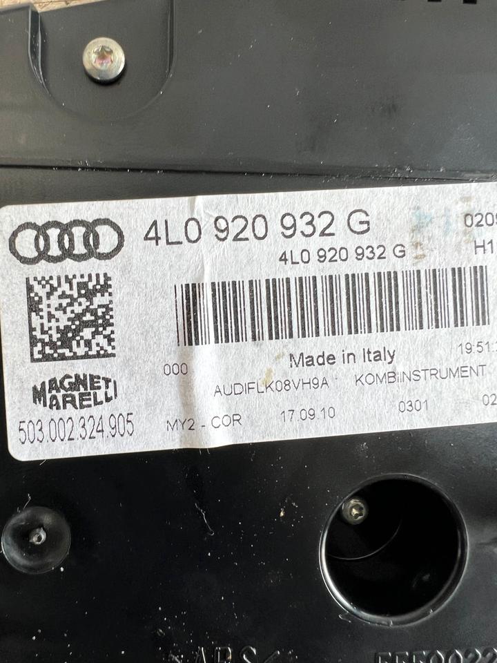 Audi Q7 4L Tacho Tachometer Kombiinstrument 4L0920932G – Bild 7
