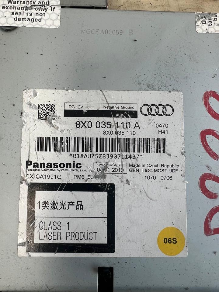 Audi A1 8X CD Wechsler Changer 8X0035110A – Bild 3