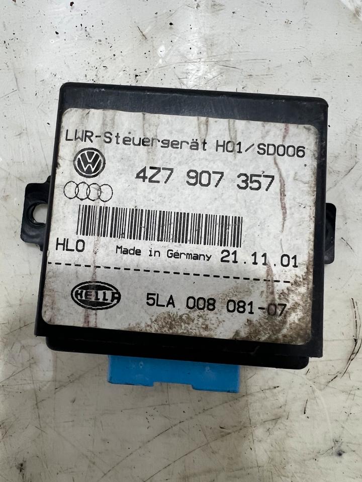 Audi A6 4B Leuchtweiterregulierung Steuergerät Modul 4Z7907357 – Bild 3
