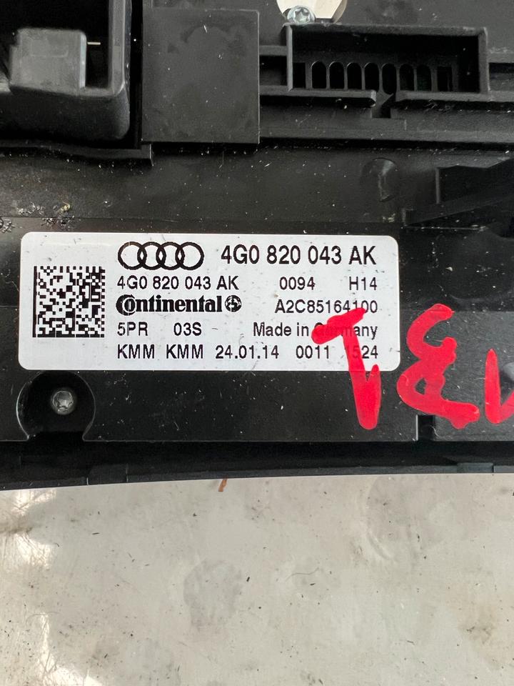 Audi A6 4G Klimabedienteil 4G0820043AK – Bild 6