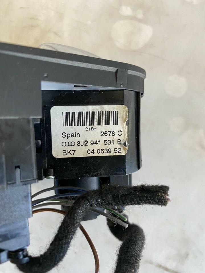 Audi TT 8J Lichtschalter Schalter Licht 8J2941531B – Bild 5