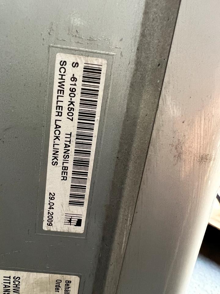 BMW 7er F01 Seitenschweller Schweller Links 354 TitanSilber – Bild 7