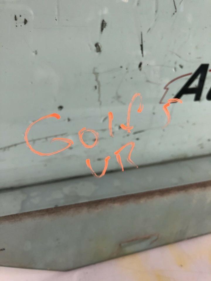 VW Golf 5 V Türscheibe Scheibe Vorne Rechts – Bild 5