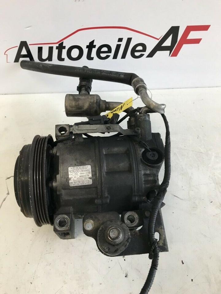 Nissan Infiniti / 350Z 2005 3.5L L V6 Ac-Kompressor 92600-EG000