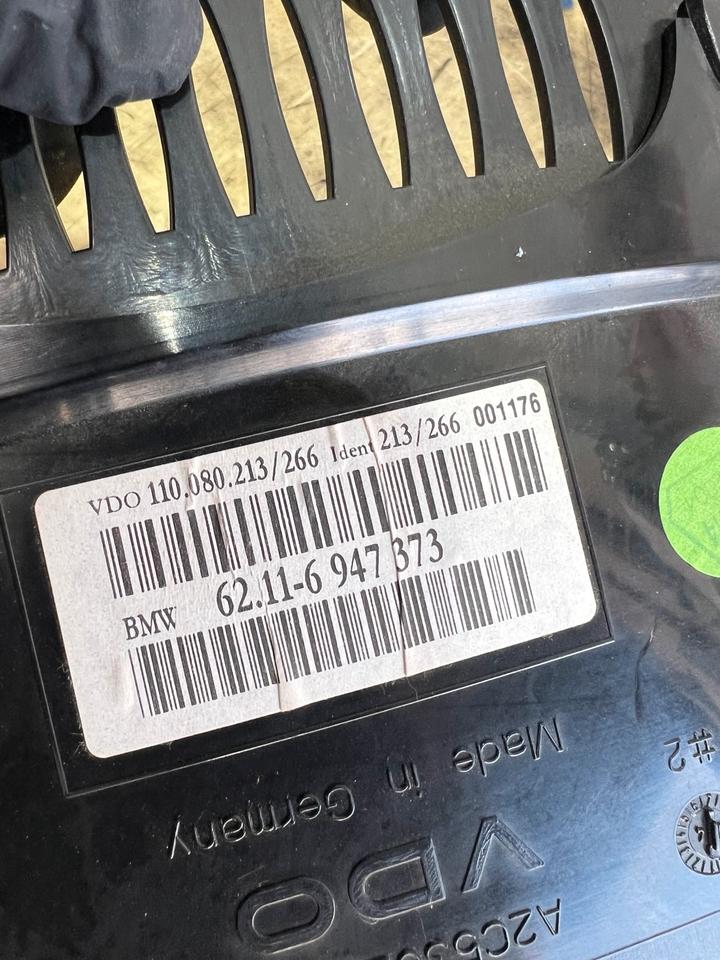 BMW 5er E60 E61 Tacho Tachometer Kombiinstrument 6947373 – Bild 5