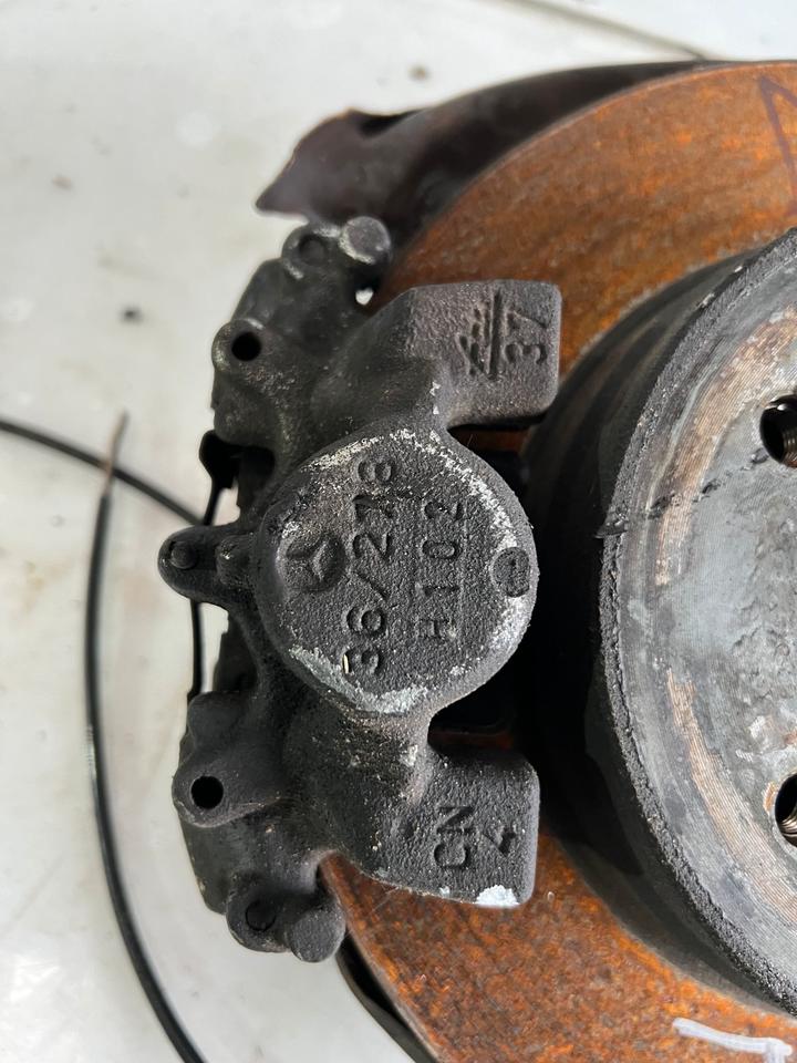 Mercedes SLK R171 Achsschenkel Radnabe Bremssattel Hinten Links – Bild 5