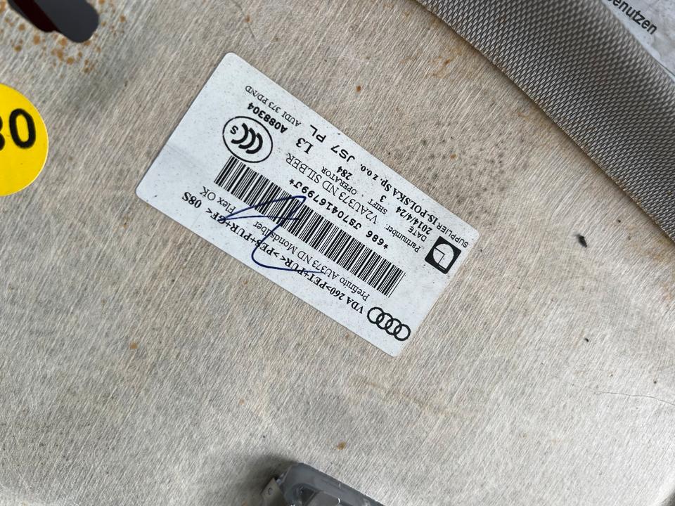 Audi A3 8V Sportback Dach Himmel Dachhimmel 8V4867505 MondSilber – Bild 9