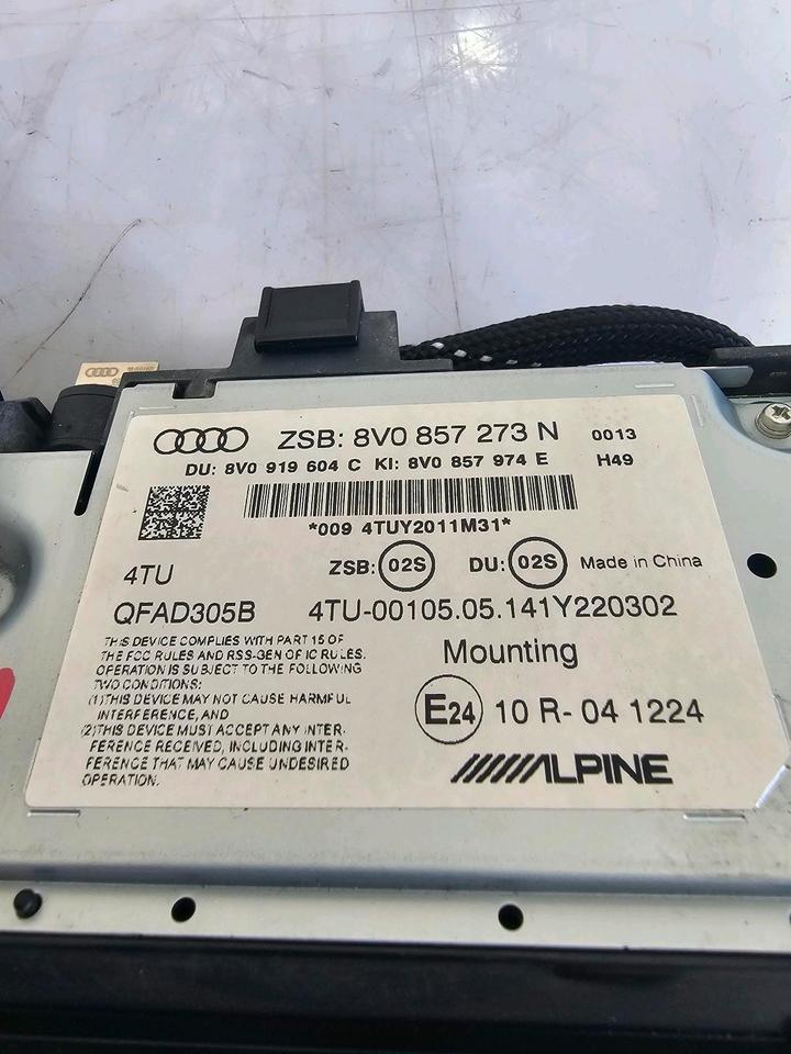 Audi A3 8V S3 RS3 Display MMI Bildschirm Navi 8V0857273N – Bild 6