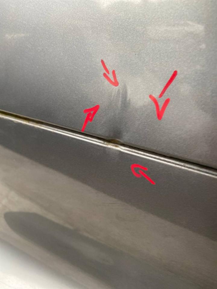 BMW 5er E60 Stoßstange Heckstoßstange Heckschürze Hinten A08 – Bild 6