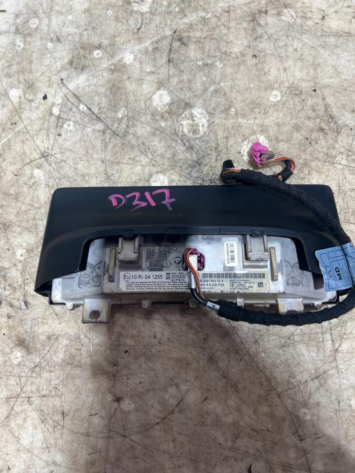 BMW 3er F30 F31 F32 F34 F36 F80 Bildschirm Display 9387453 – Bild 6