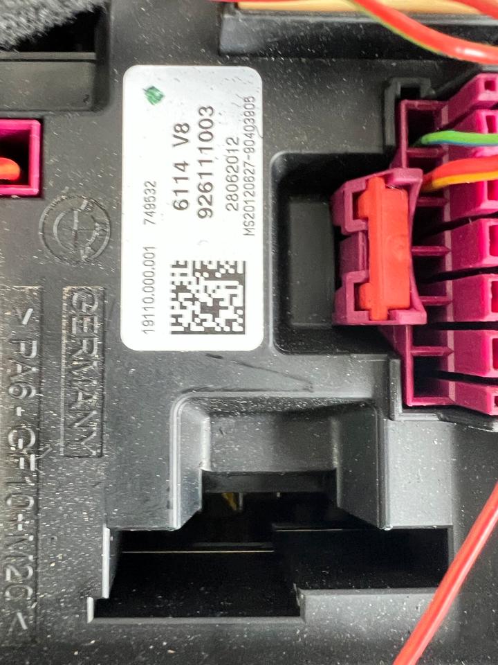 BMW 3er F30 F31 Sicherungskasten 926111003 – Bild 3