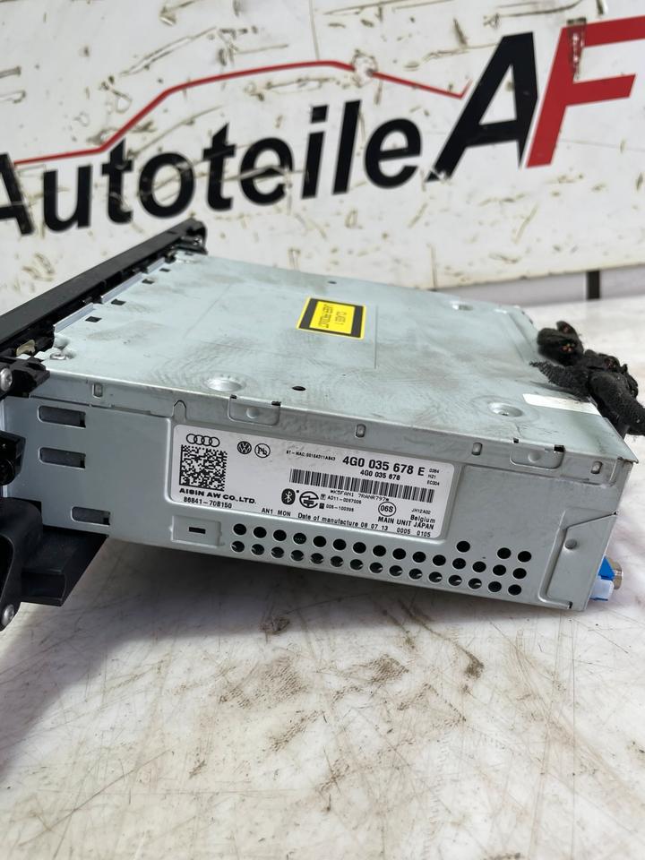 Audi A6 4G Radio Steuergerät Navigationsystem 4G0035678E – Bild 6