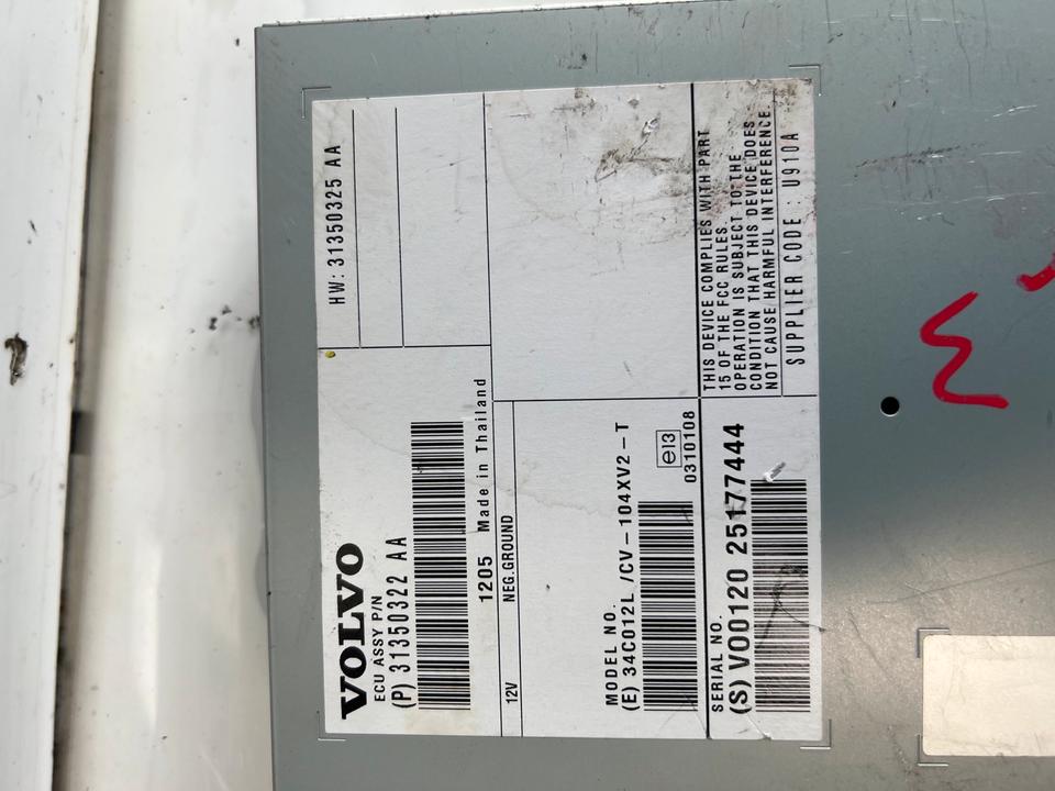 Volvo V60 T3 T4 Audio Verstärker 31350322AA – Bild 3