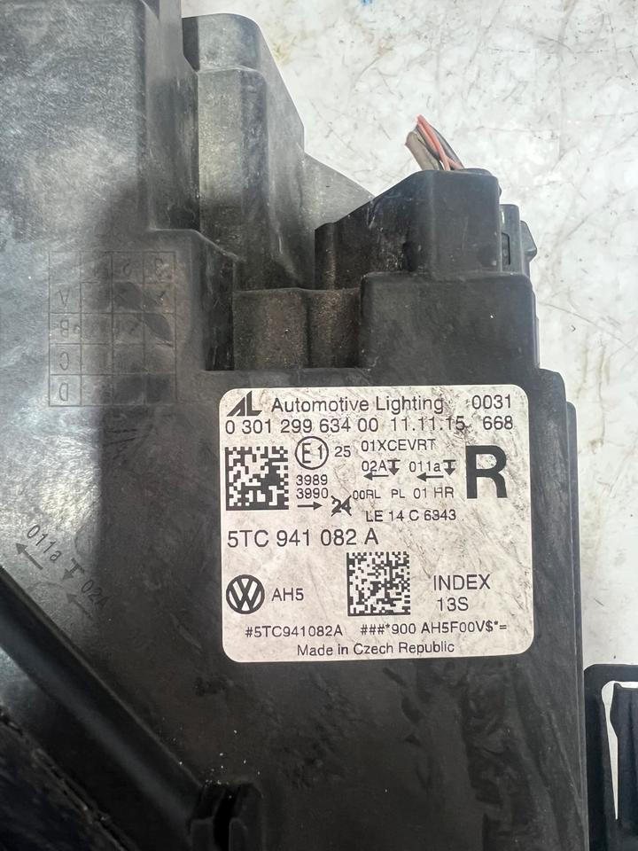 VW Touran 5T1 Voll LED Scheinwerfer Xenonscheinwerfer Vorne – Bild 8