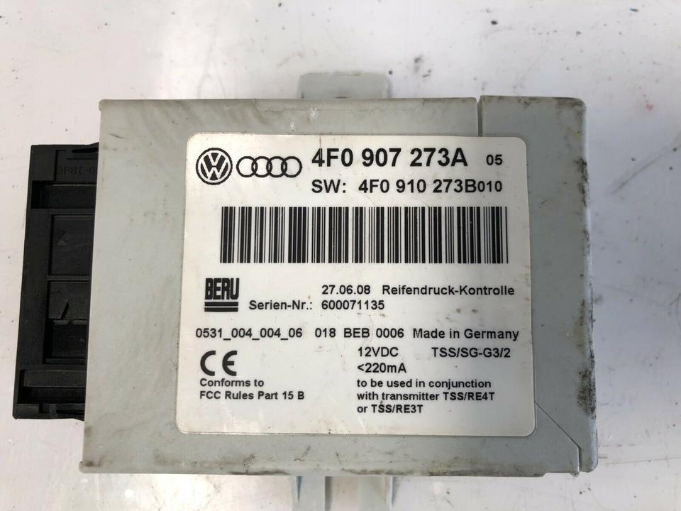 Audi Q7 4L Reifendruck Kontrolle Steuergerät 4F0907273A – Bild 3