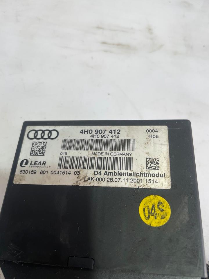 Audi A8 4H Beleuchtung Steuergerät Modul 4H0907412 – Bild 3