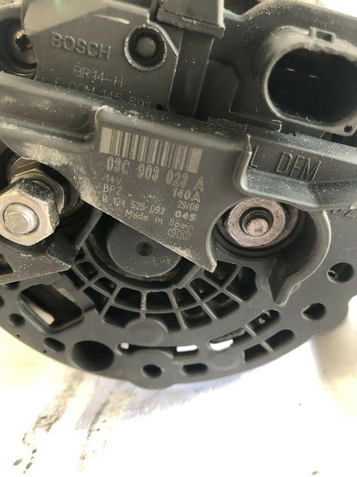 VW Golf 6 VI Touran 1.4 TSI Lichtmaschine Generator 03C903023A – Bild 6