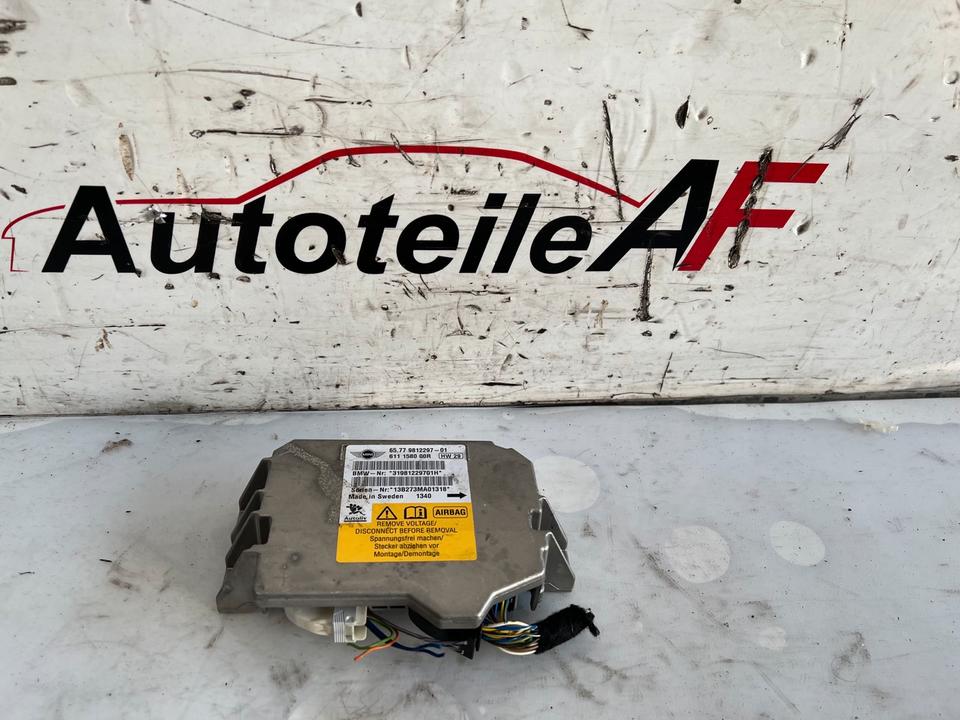 Mini Cooper R55 R56 R59 R60+ Airbagsteuergerät 9812297