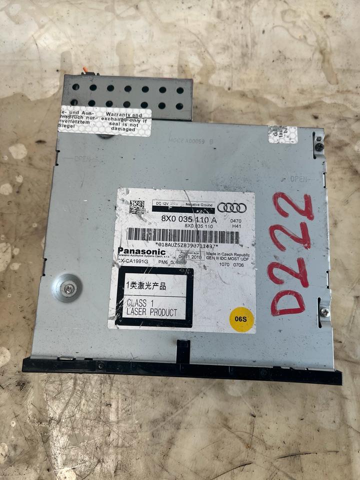 Audi A1 8X CD Wechsler Changer 8X0035110A – Bild 2